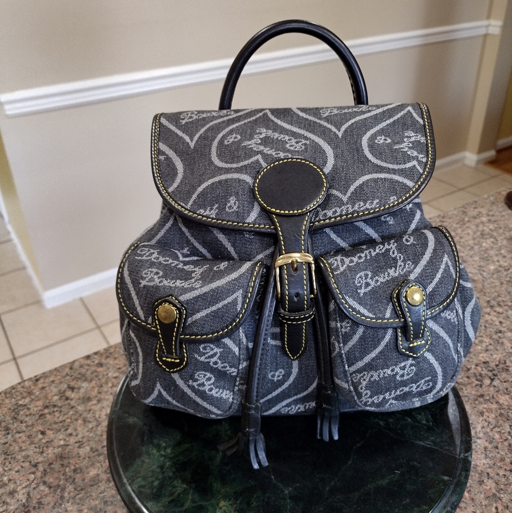 Dooney & Bourke Signature Hearts Backpack
